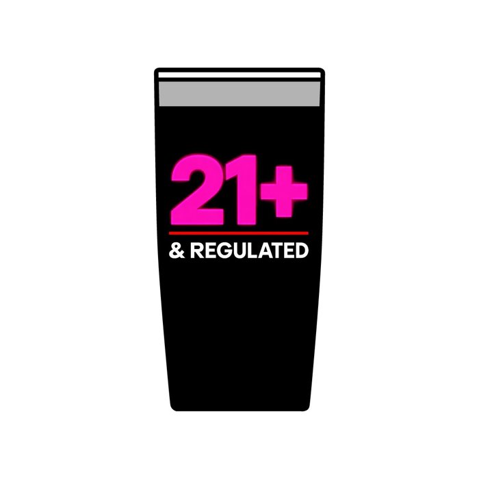 21+ and Regulated 20oz Tumbler