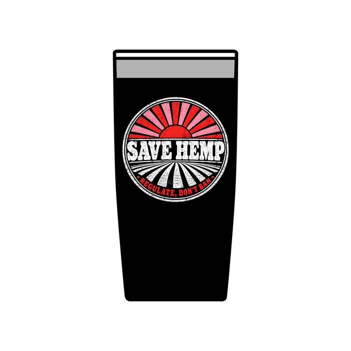 Save Hemp Retro 20oz Tumbler