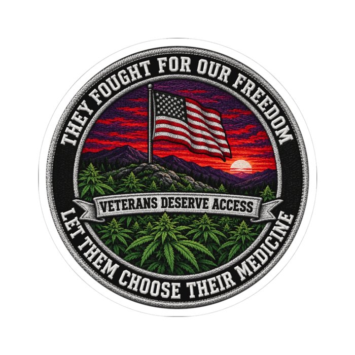 Veterans Deserve Access Patch Sticker