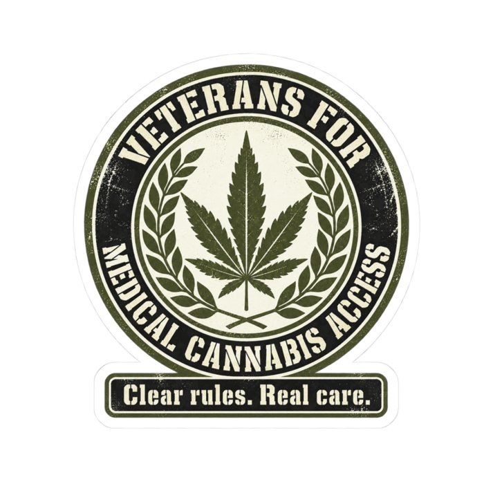 Veterans for Medical Cannabis Sticker